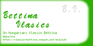 bettina vlasics business card